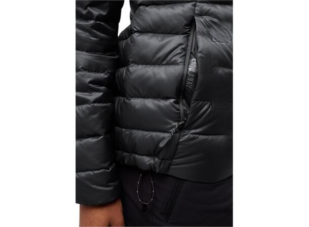 JW Passamani Down Hoody W Mørk grå L Jack Wolfskin Lett og varm dunjakke dame 