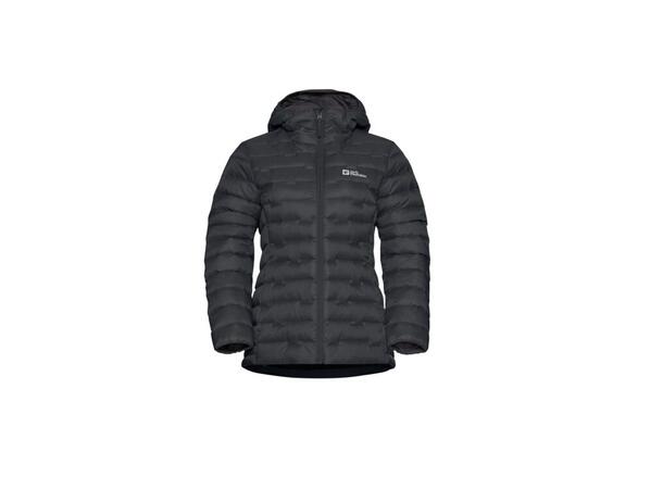 JW Passamani Down Hoody W Mørk grå L Jack Wolfskin Lett og varm dunjakke dame 