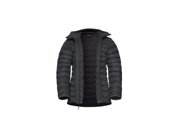 JW Passamani Down Hoody W Mørk grå L Jack Wolfskin Lett og varm dunjakke dame 