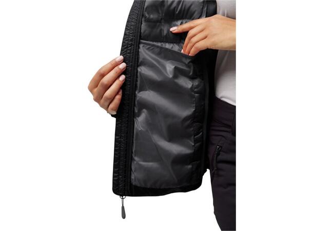 JW Passamani Down Hoody W Mørk grå L Jack Wolfskin Lett og varm dunjakke dame 