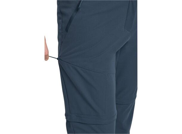 JW Pico Trail Zip Off Pants W Marine 34R Jack Wolfskin Turbukse til dame 