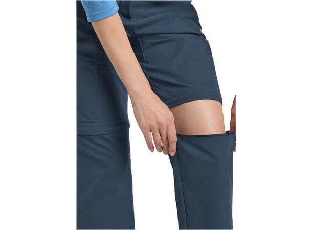 JW Pico Trail Zip Off Pants W Marine 34R Jack Wolfskin Turbukse til dame 