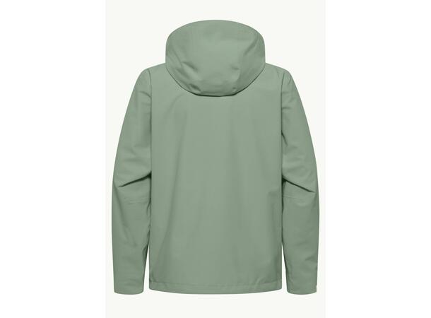 JW Trailtime 2L Jkt M Lys Grønn S Jack Wolfskin Skalljakke 