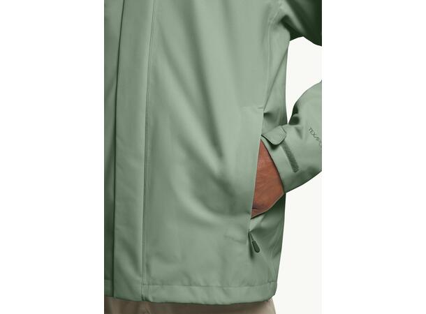JW Trailtime 2L Jkt M Lys Grønn S Jack Wolfskin Skalljakke 