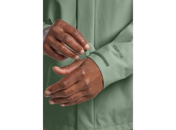 JW Trailtime 2L Jkt M Lys Grønn S Jack Wolfskin Skalljakke 