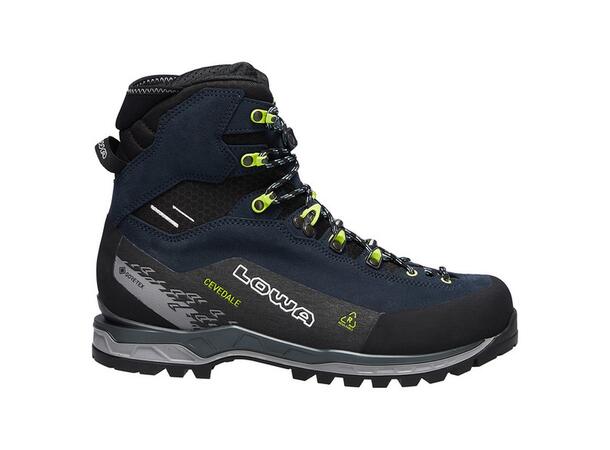 LOWA Cevedale Pro GTX Mid Blå/Gul 8 Fjellsko 