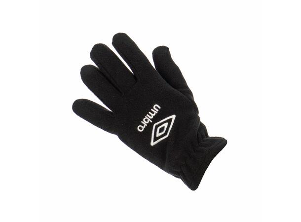 UMBRO Ara Fleece Gloves Sort JR Fingerhansker i fleecekvalitet 