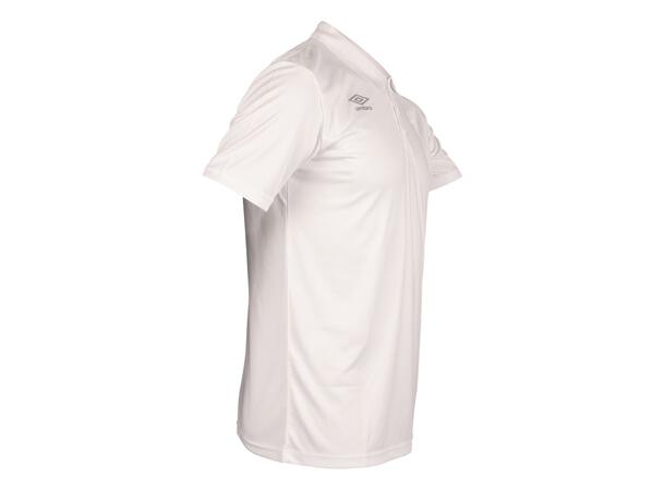 UMBRO Core Poly Polo Hvit XS Sporty polo i resirkulert polyester 