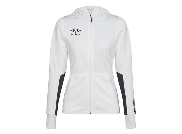 UMBRO Core Tech Hood Zip W19 Hvit 36 Hettejakke med glidelås til dame 