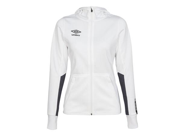UMBRO Core Tech Hood Zip W19 Hvit 36 Hettejakke med glidelås til dame 