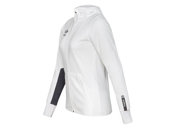 UMBRO Core Tech Hood Zip W19 Hvit 36 Hettejakke med glidelås til dame 