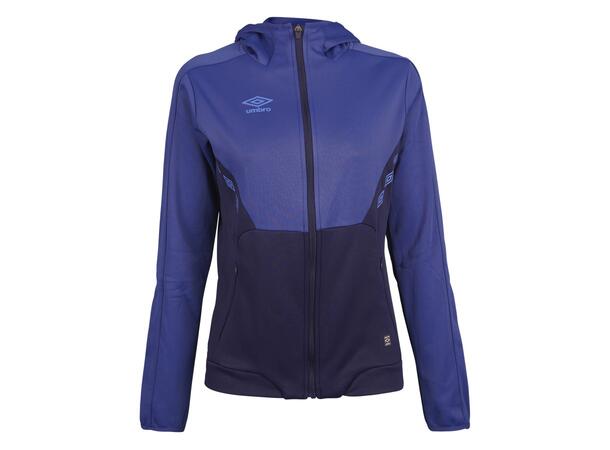 UMBRO Core Tech Hood Zip W Blå 42 Jakke med hette, i resirkulert polyester 