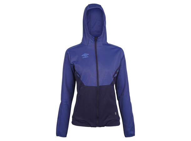 UMBRO Core Tech Hood Zip W Blå 42 Jakke med hette, i resirkulert polyester 