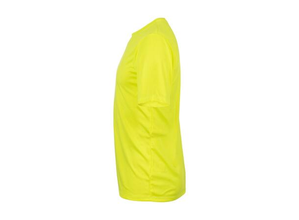 UMBRO Cup SS Jersey jr Neongul 116 Spillertrøye i 100% polyester 