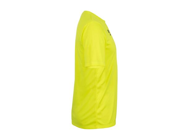 UMBRO Cup SS Jersey jr Neongul 116 Spillertrøye i 100% polyester 