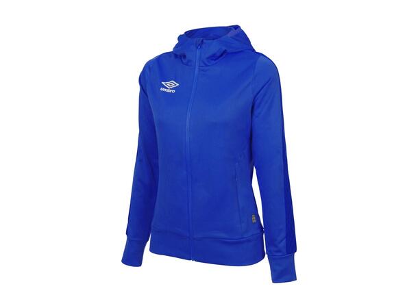 UMBRO Flex Full Zip Hood W MellomBlå 36 Jakke med hette i resirkulert polyester 