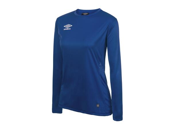 UMBRO Liga LS Jersey W Blå 36 Flott langermet spillertrøye til dame 