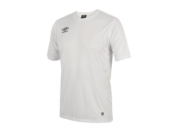 UMBRO Liga SS Jersey Hvit 3XL Spillertrøye i resirkulert kvalitet 
