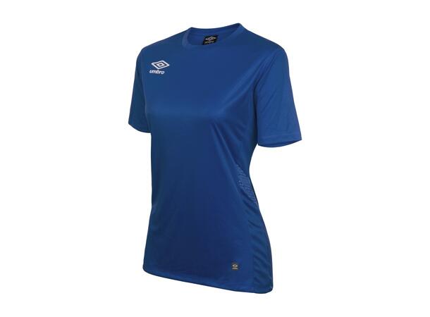 UMBRO Liga SS Jersey W Blå 42 Spillertrøye i resirkulert kvalitet dame 