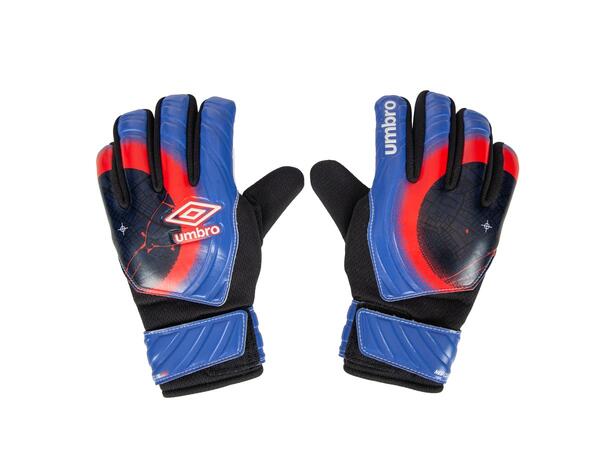 UMBRO Neo Club GK Glove Dps Jr Blå 6 Keeperhanske til junior med fingerstøtte 