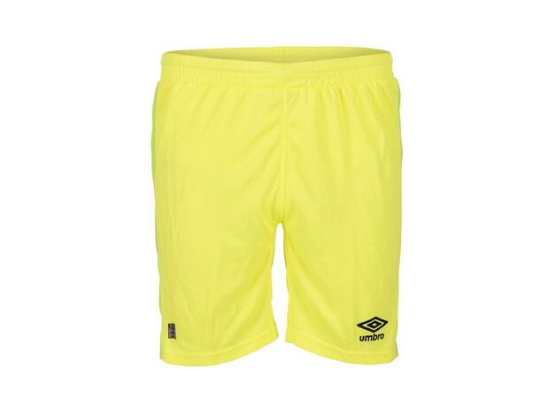 UMBRO UX Elite Keeper Shorts Neongul XS Teknisk keepershorts 