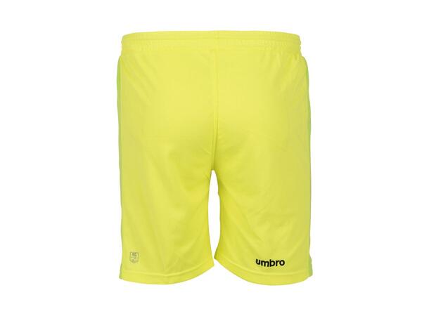 UMBRO UX Elite Keeper Shorts Neongul XS Teknisk keepershorts 