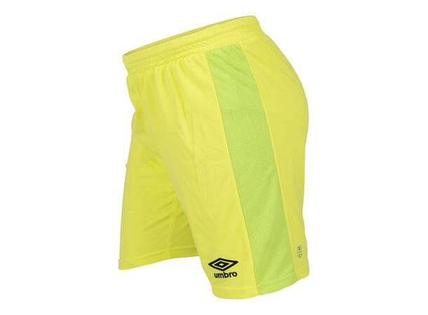 UMBRO UX Elite Keeper Shorts Neongul XS Teknisk keepershorts 