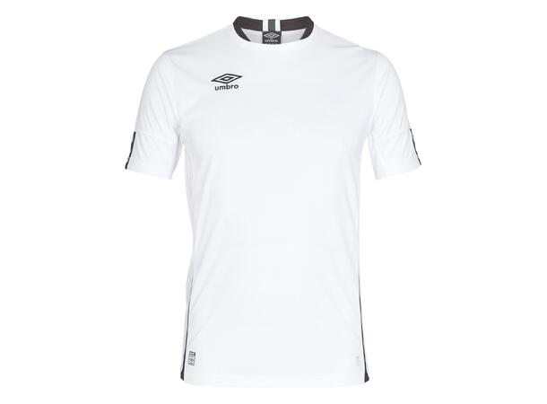 UMBRO UX Elite SS Jsy Hvit/Sort 3XL Flott kortermet spillertrøye 