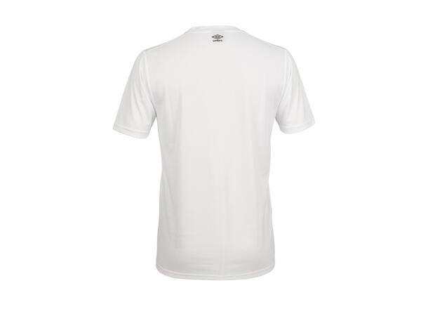 UMBRO UX Pro Trn Tee Hvit/Sort XS Teknisk trenings t-skjorte 