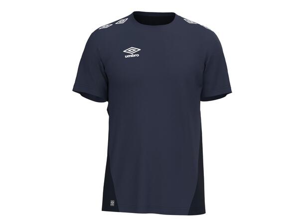 UMBRO UX Pro Trn Tee Marine/Hv XS Teknisk trenings t-skjorte 