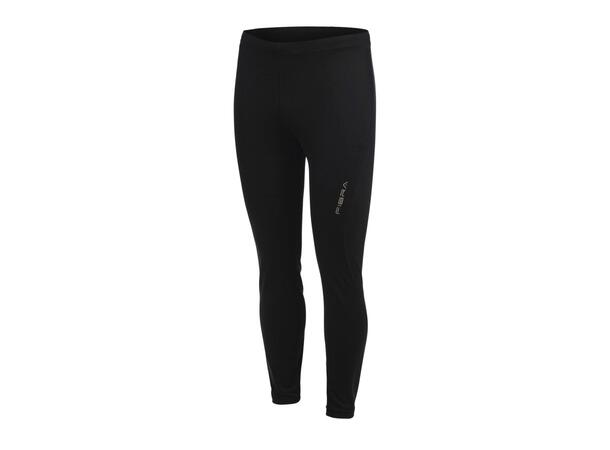 FIBRA Sync Long Tights Jr Sort 128 Lang tights med lett kompresjon 