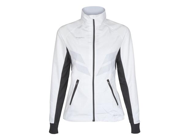 FIBRA Sync Trn Jacket Warm W Hvit XS Fôret vindtett damejakke 