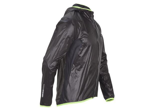 FIBRA Xtrm Wind Pack Jck Hood Sort S Vind- og vanntett jakke 