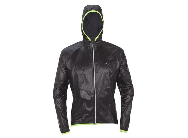 FIBRA Xtrm Wind Pack Jck Hood Sort S Vind- og vanntett jakke 