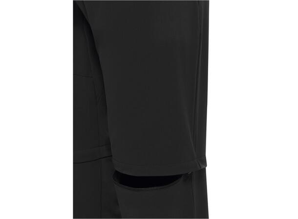 JW Pico Trail Zip Off Pants W Sort 34R Jack Wolfskin Turbukse til dame 