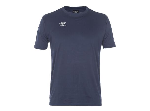 UMBRO Core Poly Tee jr Marine 116 Enkel, tekniske polyestertrøye 