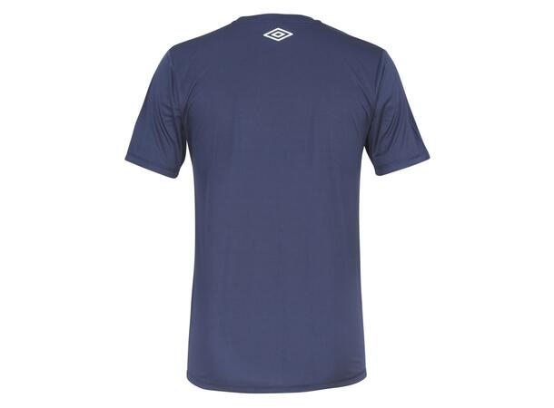 UMBRO Core Poly Tee jr Marine 116 Enkel, tekniske polyestertrøye 