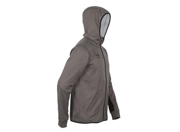 UMBRO Core Tech Hood Zip 19 Mørk grå 4XL Treningsjakke med hette i polyester 