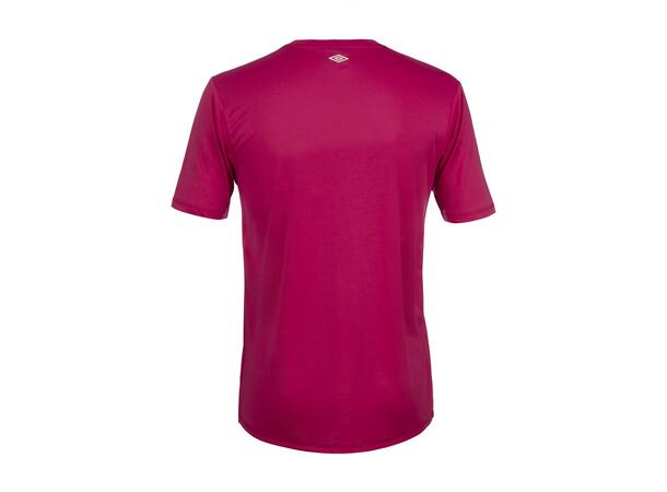 UMBRO Cup SS Jersey jr Rosa 128 Spillertrøye i 100% polyester 