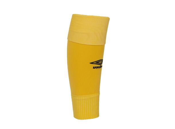 UMBRO Footless Sock Gul XL Fotballstrømpe uten fot 