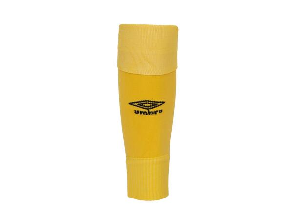UMBRO Footless Sock Gul XL Fotballstrømpe uten fot 
