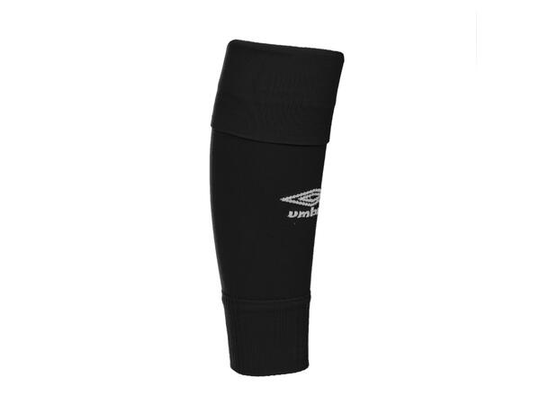UMBRO Footless Sock Sort XL Fotballstrømpe uten fot 