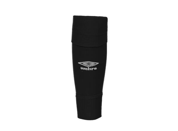 UMBRO Footless Sock Sort XL Fotballstrømpe uten fot 