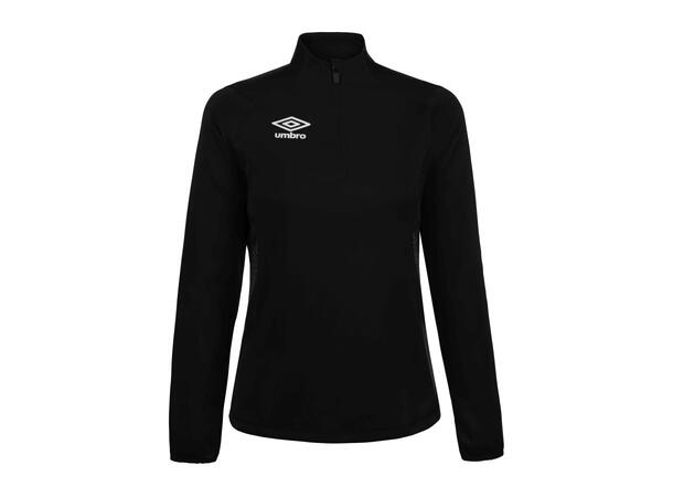 UMBRO Liga Half zip W Sort 36 Treningsgenser med glidelås i hals 