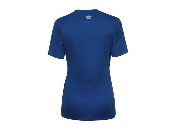 UMBRO Liga SS Jersey W Blå 44 Spillertrøye i resirkulert kvalitet dame 