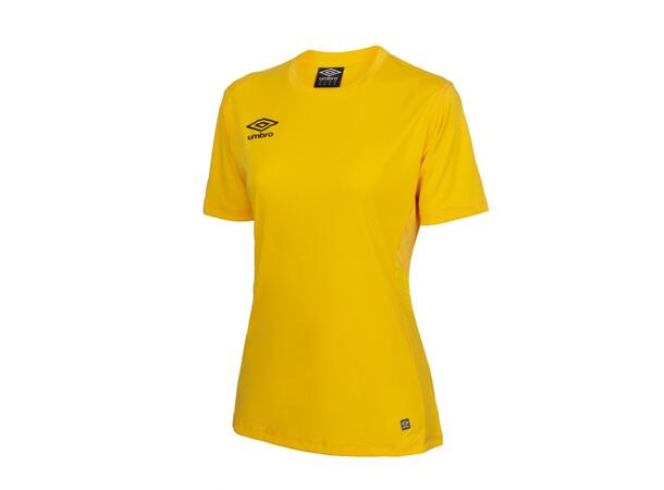 UMBRO Liga SS Jersey W Gul 40 Spillertrøye i resirkulert kvalitet dame 