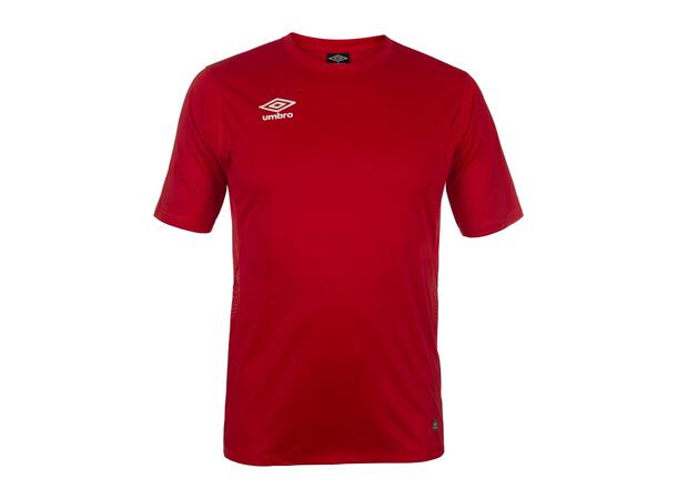 UMBRO Liga SS Jersey jr Rød 116 Spillertrøye i resirkulert kvalitet JR 