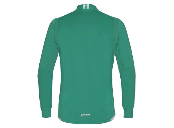 UMBRO UX Elite Half Zip j Grønn/Hvit 116 Treningsgenser med glidelås 
