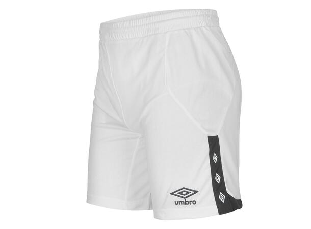 UMBRO UX Elite Shorts jr Hvit/Sort 128 Flott spillershorts 