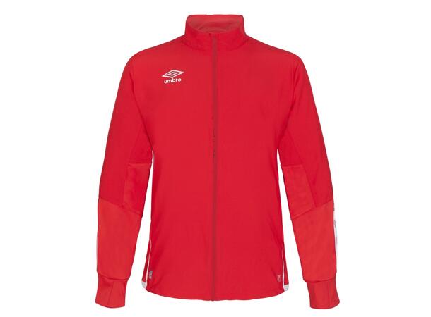 UMBRO UX Elite Trn Jkt Rød/Hvit XS Lett treningsjakke, romslig passform. 